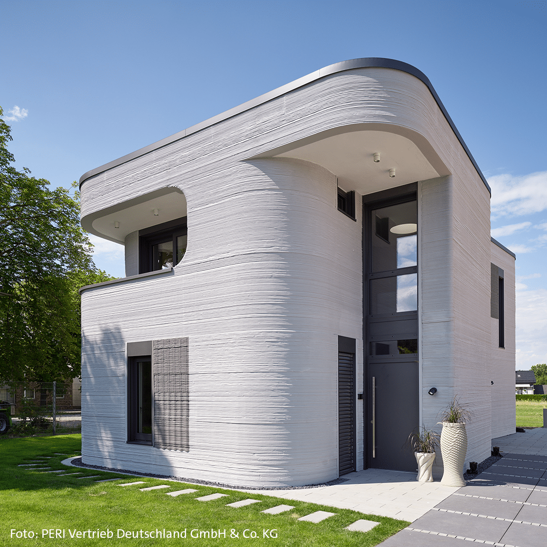 Das bundesweit erste 3D-Druck-Wohnhaus ist aktuell in aller Munde und meyer & partner war dabei | Ihr Immobilienmakler für Südwestfalen, Arnsberg und Umgebung.