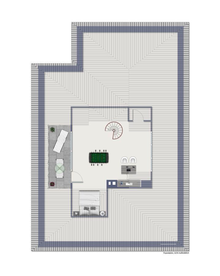 Familientraum mit Charakter und Gartenidylle im Herzen der Paderborner Kernstadt - Grundriss Dachgeschoss