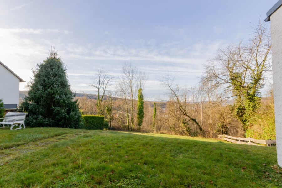Zweifamilienhaus mit Potenzial und Panorama - Blick von der Terrasse