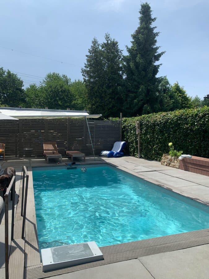 Modernes, energieeffizientes Einfamilienhaus in Bruchhausen mit Pool, Wintergarten und Sauna - Pool