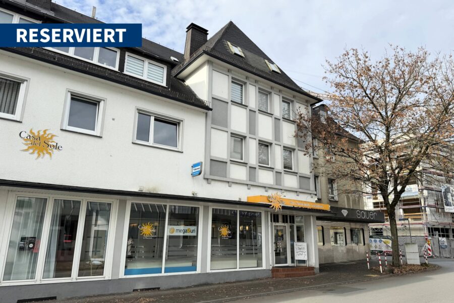 Kaufen anstatt mieten - Gewerbefläche in zentraler Lage von Meschede! - Außenansicht