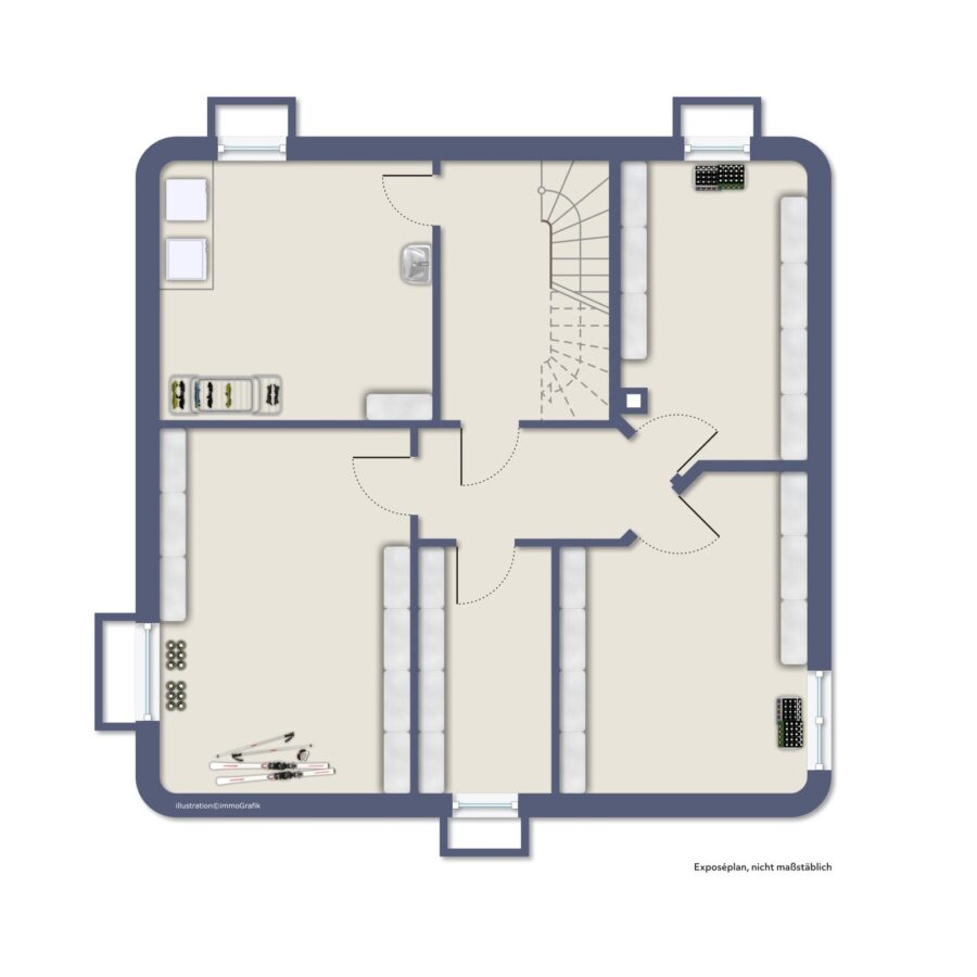 Wohlfühlen am Möhnesee - junges Einfamilienhaus in begehrter Lage - Kellergeschoss