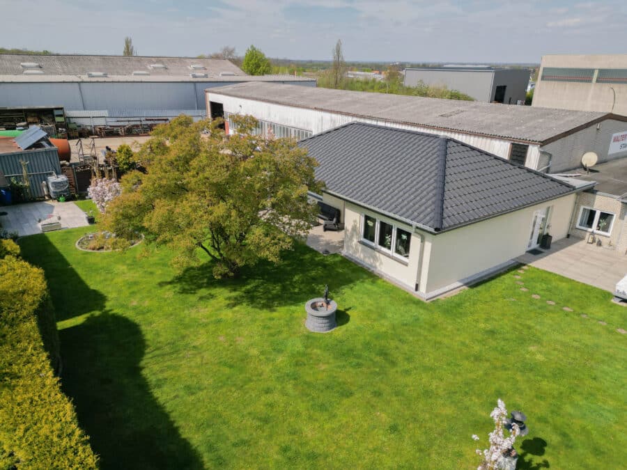 Produktion, Verwaltung & Wohnen an einem Standort - Gewerbeobjekt in Geseke - Gartenbereich