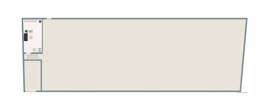 Produktion, Verwaltung & Wohnen an einem Standort - Gewerbeobjekt in Geseke - 1. Halle Obergeschoss