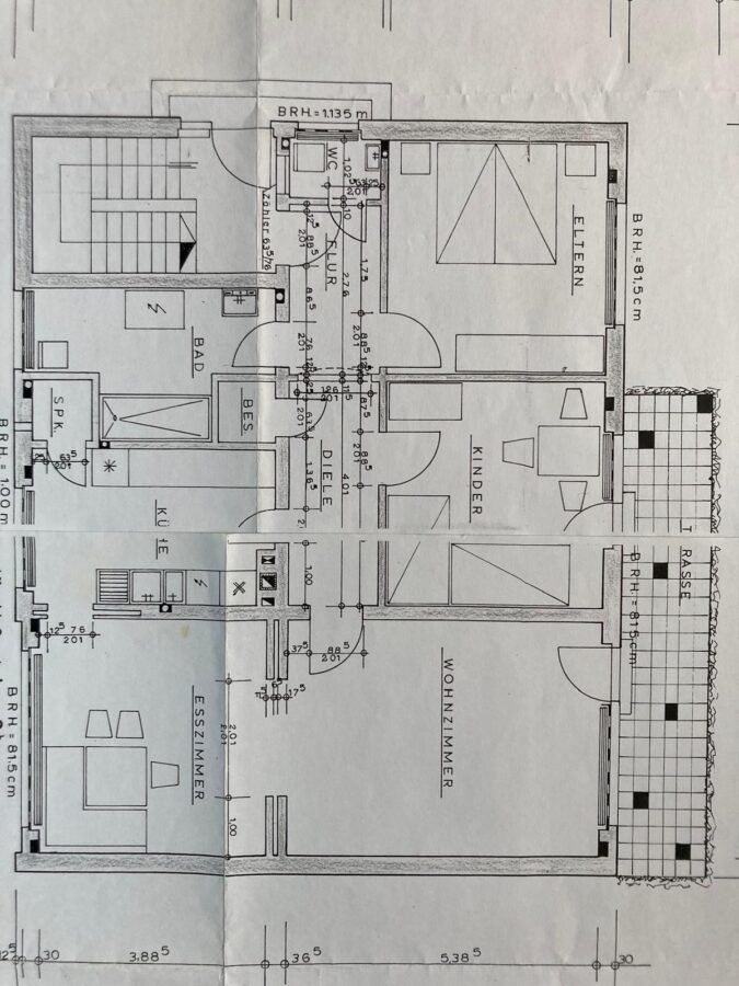 Charmante Erdgeschosswohnung mit Terrasse und Garten in Neheim! - Grundriss