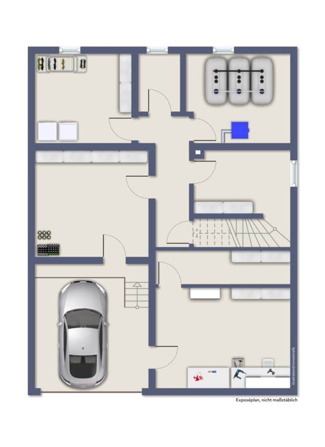 Barrierefreier Wohnbereich, viel Nutzfläche - dieses Einfamilienhaus bietet Potenzial! - Kellergeschoss