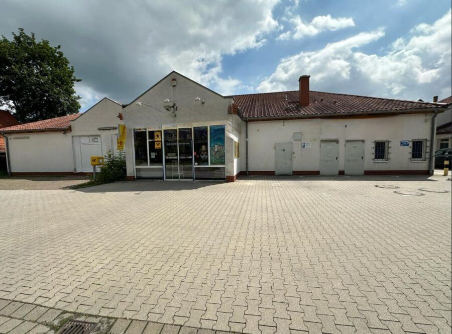 Solides Wohn- und Geschäftshaus mit Entwicklungspotenzial in Mansfeld - Ansicht Einzelhandelsfläche