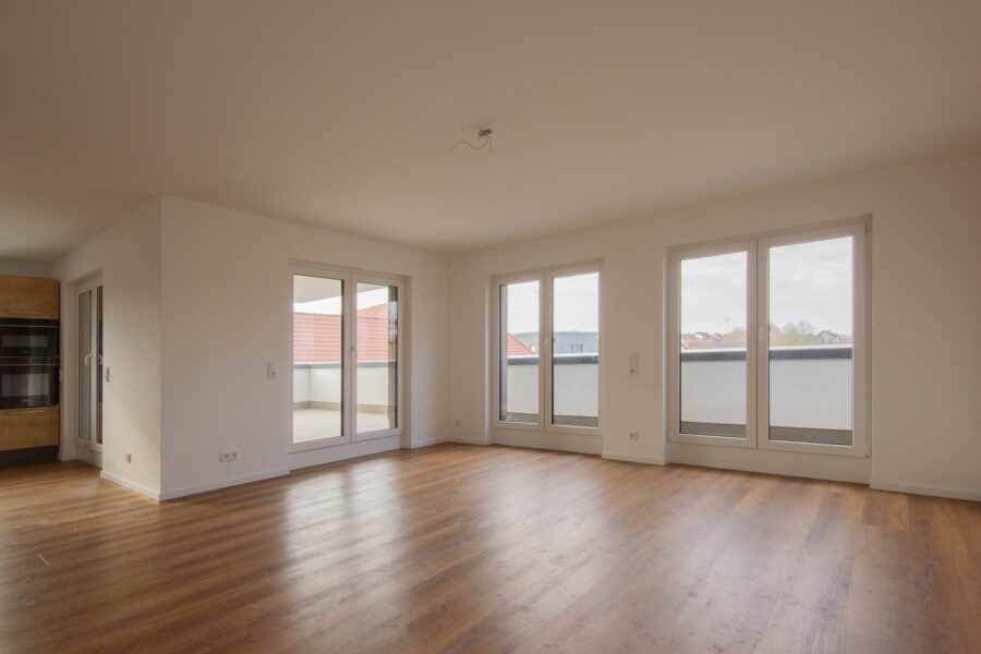 Moderne Penthousewohnung in Ense-Parsit - Wohnzimmer