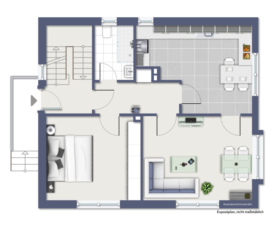 Ein-/Zweifamilienhaus in Ense-OT - komplett modernisiert und vielseitig nutzbar! - Erdgeschoss