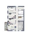 Exklusive 4-Zimmer-Eigentumswohnung in Stadtmitte von Alt-Arnsberg - Grundriss Wohnung 6