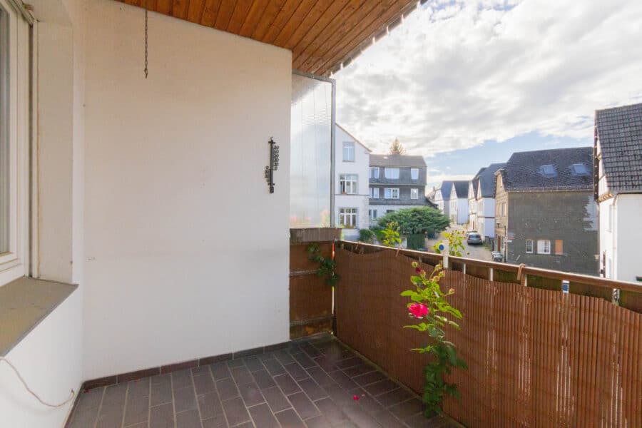 Wohnhaus in exklusiver Wohnlage - mitten im Herzen der Arnsberger Altstadt, direkt am Schlossberg! - Balkon