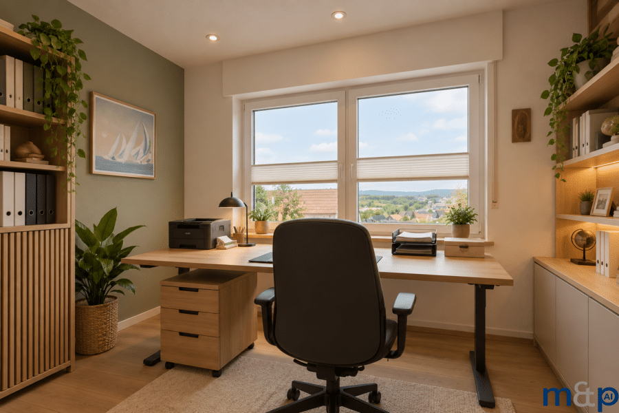 Attraktives Wohnhaus in Alt-Arnsberg – umfassend modernisiert, energieeffizient und sofort nutzbar! - Büro OG KI generiert