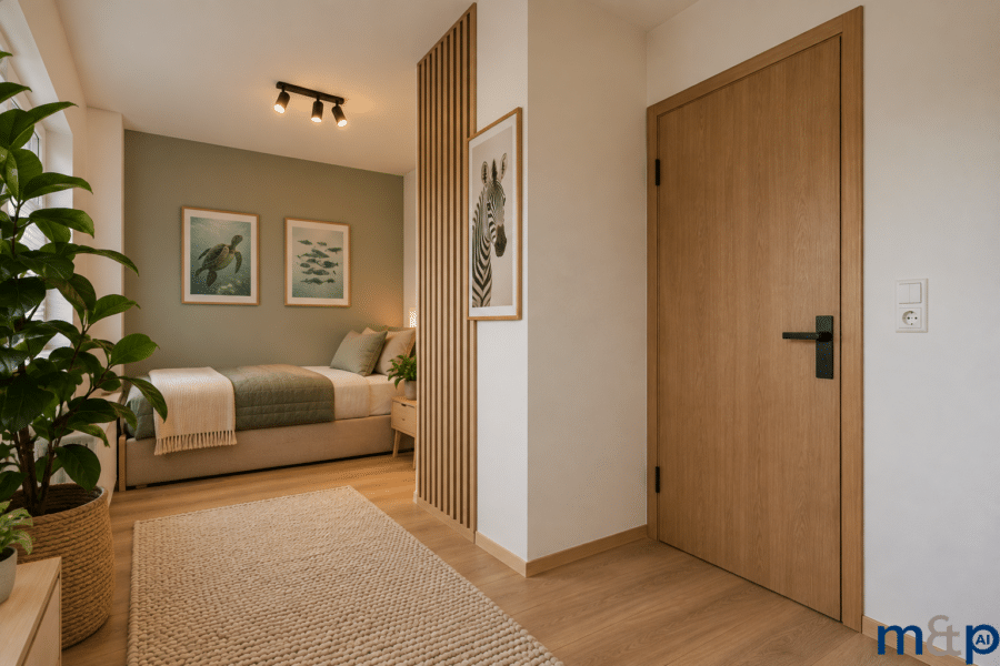 Attraktives Wohnhaus in Alt-Arnsberg – umfassend modernisiert, energieeffizient und sofort nutzbar! - Kinderzimmer OG KI generiert