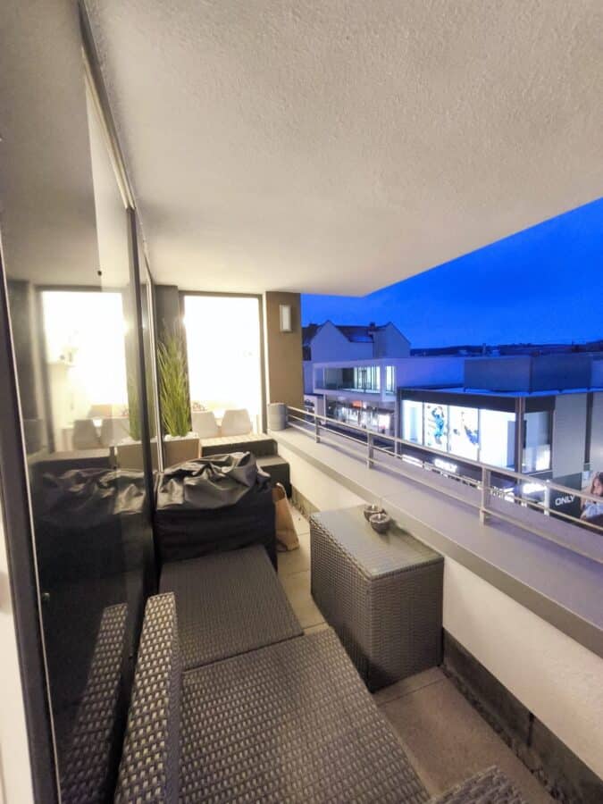 Moderne, Singlewohnung in einzigartiger Stadtlage von Neheim - Balkon