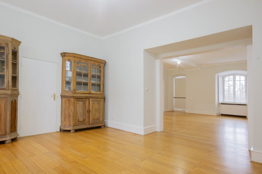 Stilvolle denkmalgeschützte Villa mit Blick auf Schloss Höllinghofen! - Esszimmer