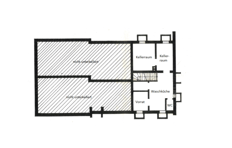 Familienfreundlicher Bauernhof/Resthof mit 3,5 ha Gesamtfläche - Kellergeschoss